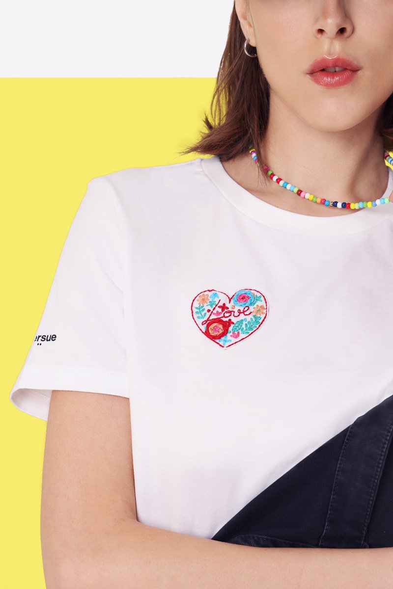 TEE - LOVE EMBROIDERY