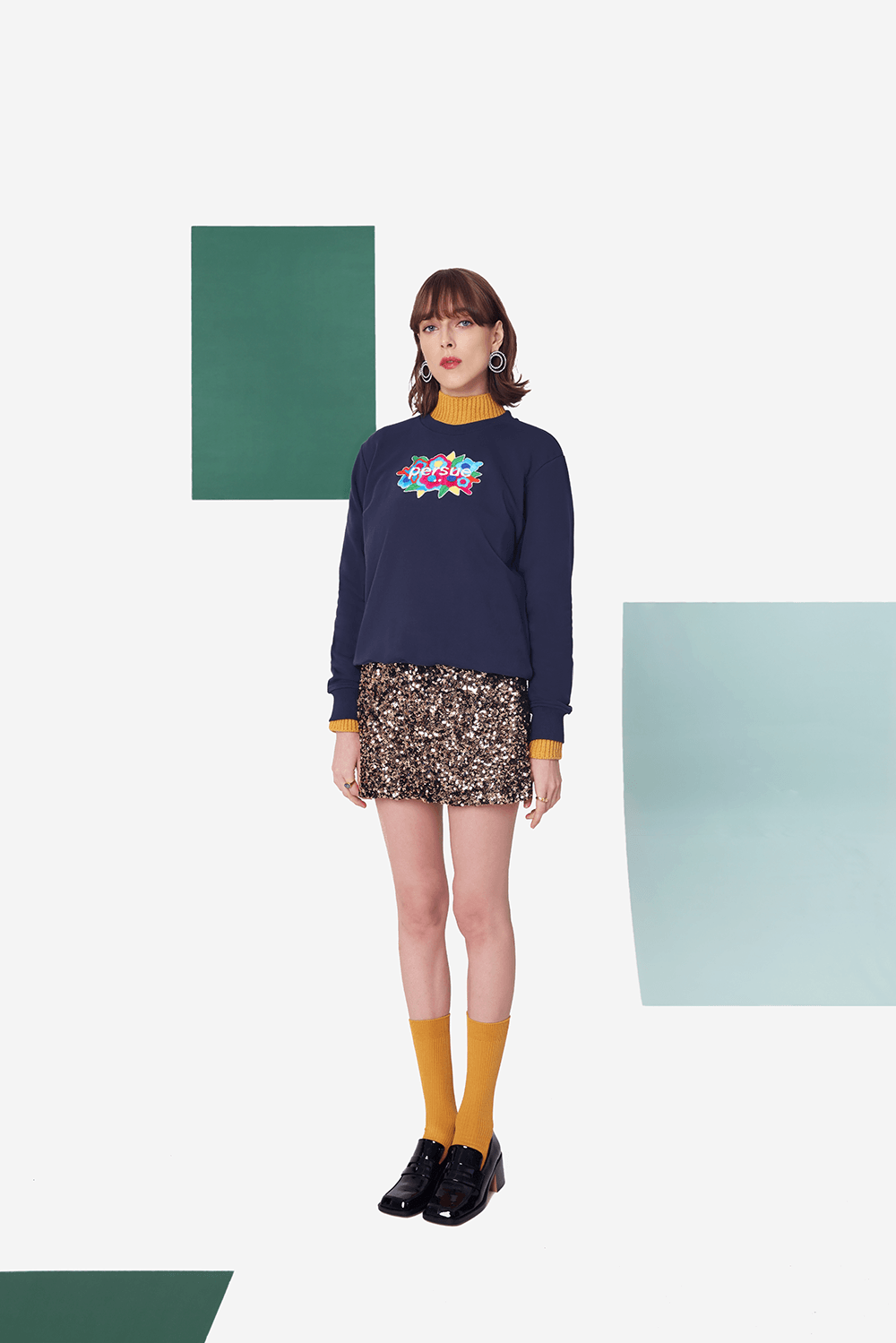 SWEATER - FLOWER BLOSSOM EMBROIDERED