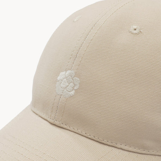 PERSUE 6-PANEL CAP - PEONY EMBROIDERED